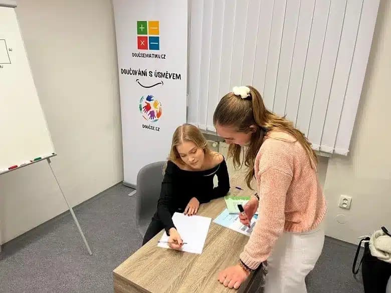 Doučování matematiky SŠ — Praha 2 učebna