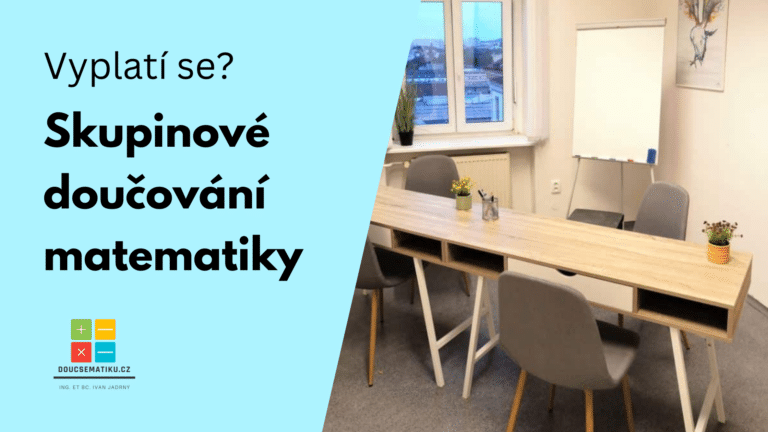 skupinové doučování matematiky